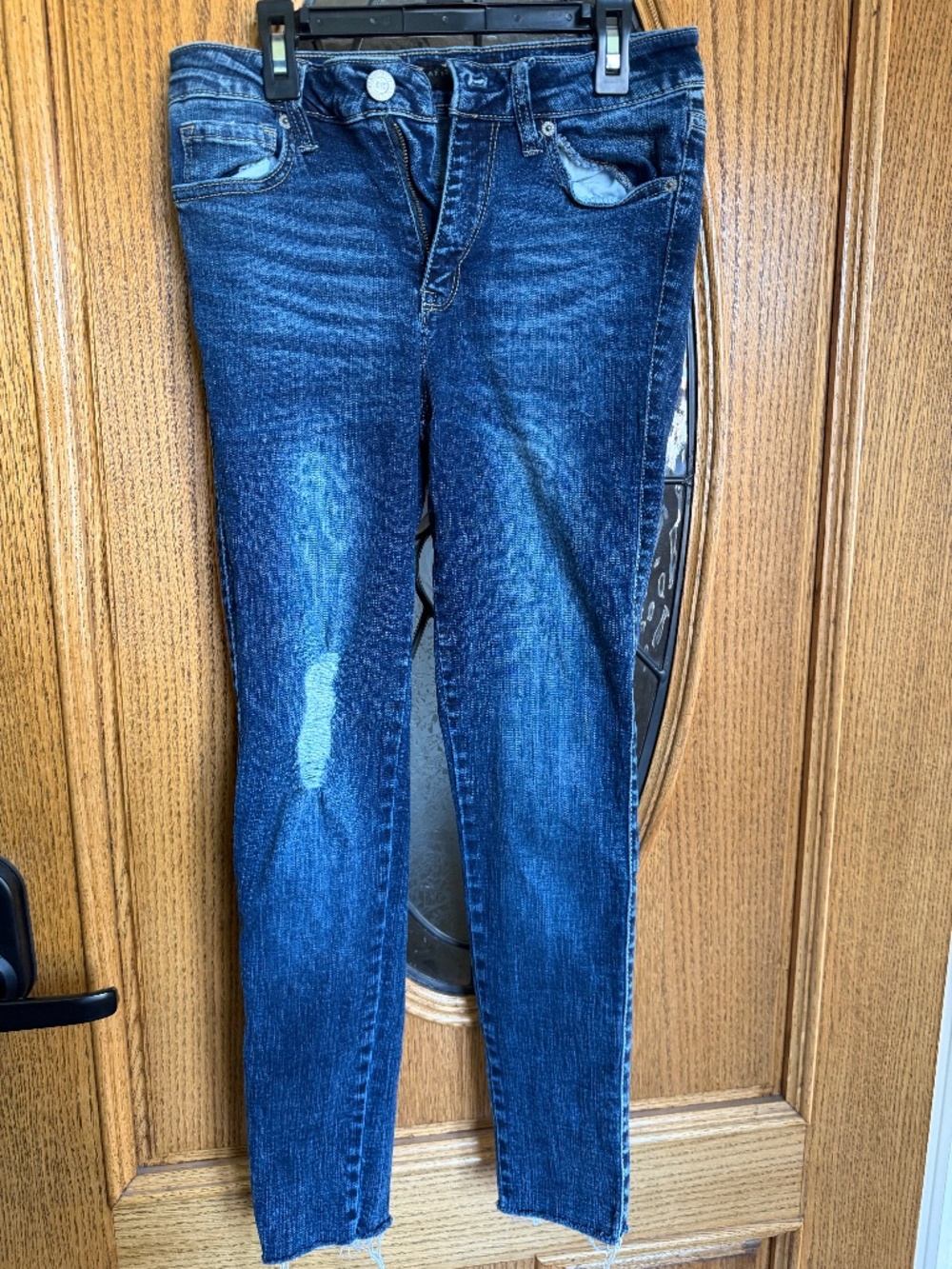 Aeropostale blue skinny jeans Size: 4